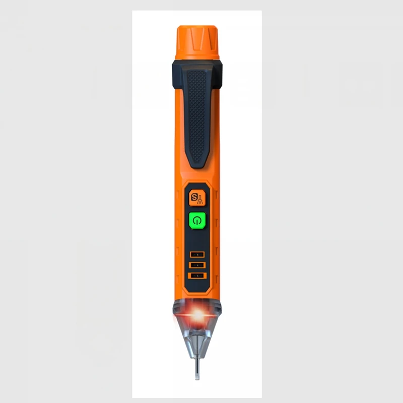 AC-3 Non-Contact Voltage Detector Electrical Pen AC Voltage Tester Smart Live Neutral Wire Breakpoint Finder 12-1000V Flashlight