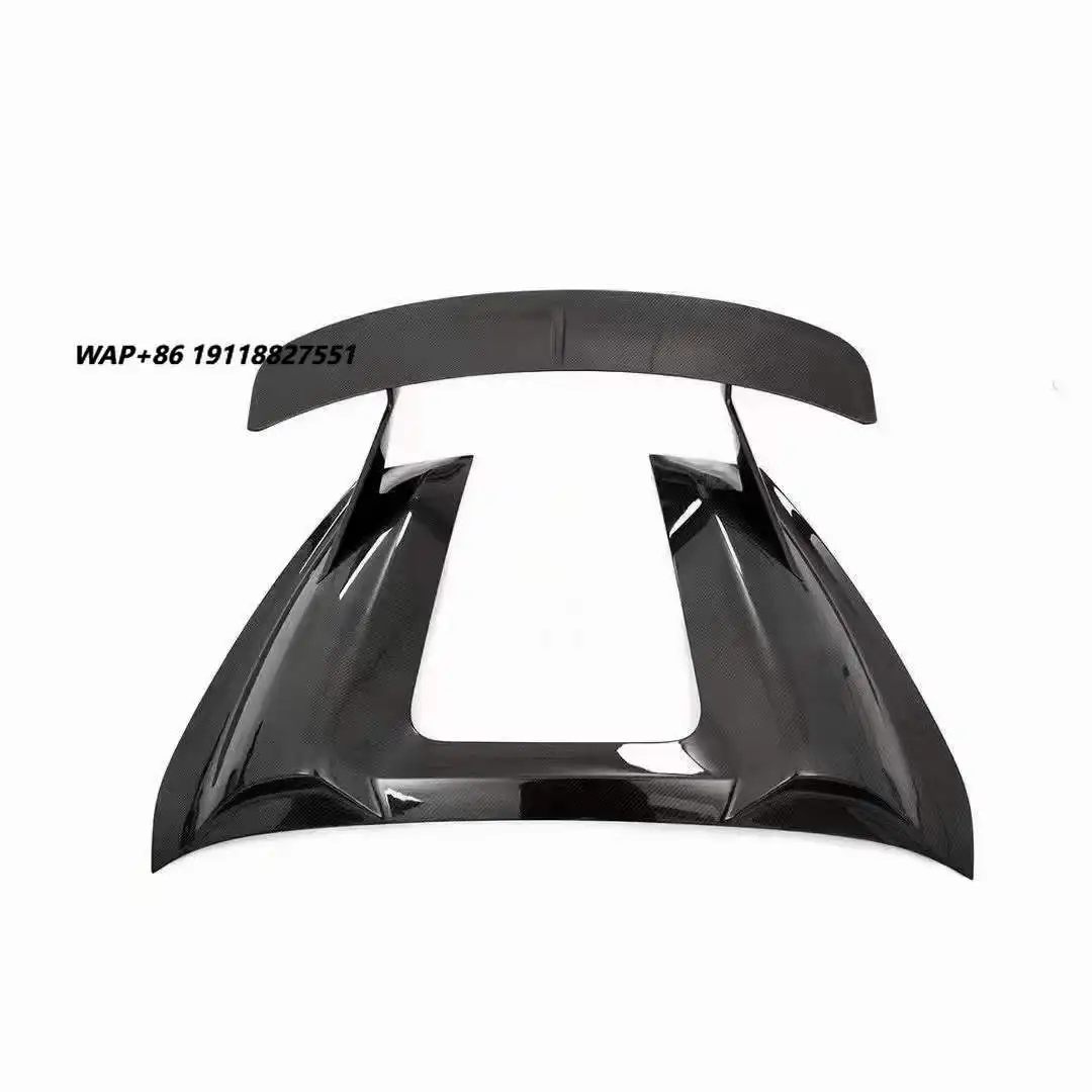 

High Quality Dry Carbon Fiber Rear Spoiler Bumper Convertible for 718 981/982 GT-Style Tail Wing Upgrade Hump Wing for