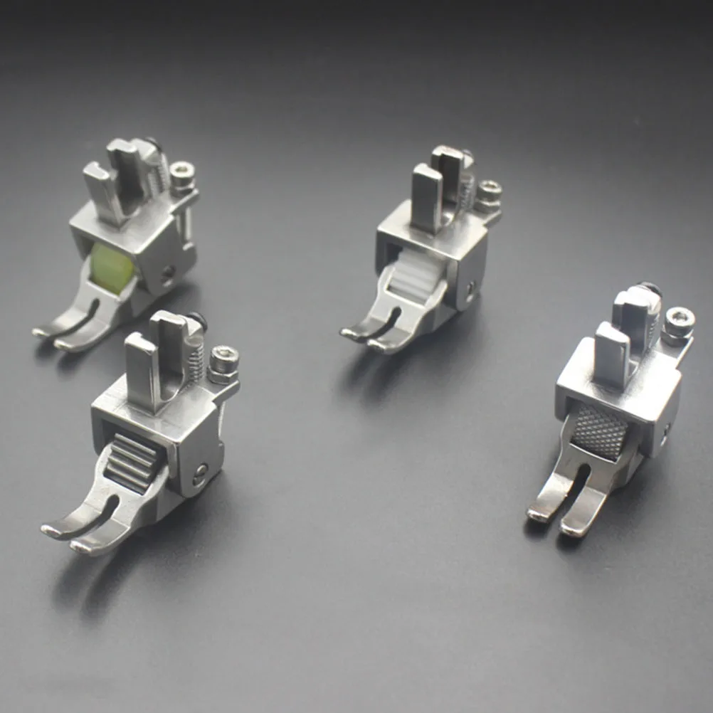 

Flat-Seaming Machine Roller Presser Foot for Thick Material Heavy Duty Sewing Jackets Multi-Layer Fabric Sewing
