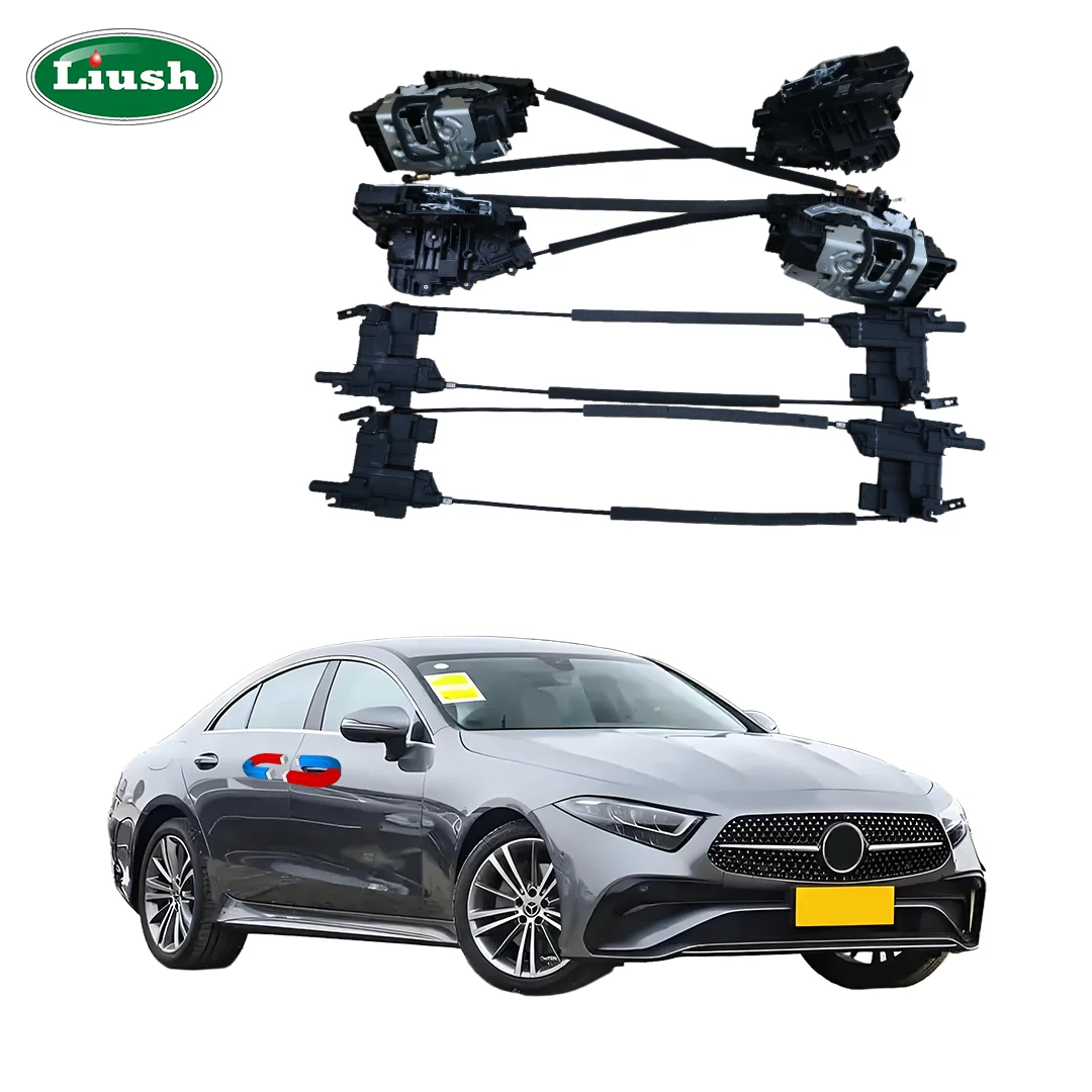 

Easy Closing Liush Power Lock Electric Suction Door System Retrofit Kits For Benz CLS C219 2011-2017 Car Door Magnet Soft Close