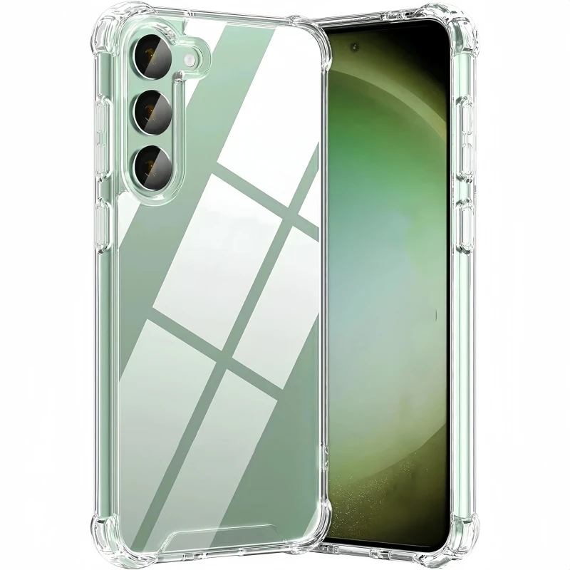 Transparent Silicone Soft Shockproof Case For Samsung Galaxy S24 S23 FE Plus Ultra A55 A35 A25 A15 A54 A34 A24 A14 Back Cover image 6