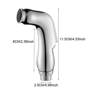 Edelstahl WC Bidé Douche Sprayer, hygienische Dusche, tragbare Wasserdruckkontrolle, Selbstverkleidung Zubehör 6 Hauptverkauf hygienisches Metall - №2