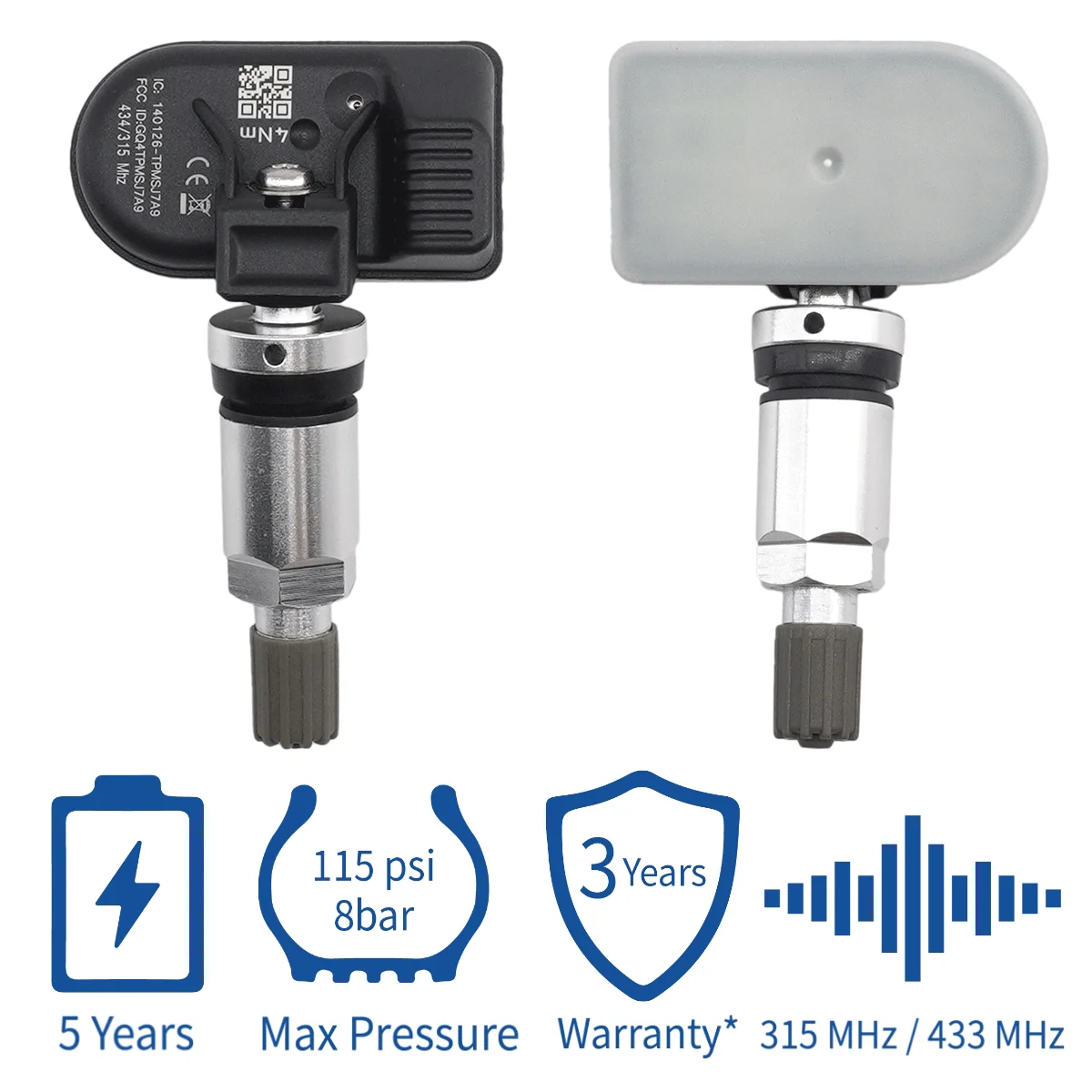 Датчик давления в шинах 4H23-1A159-CE TPMS для Jaguar S-Type 2008-2011 X-Type 2007-2011 XK 2005-2015 4H231A159CE