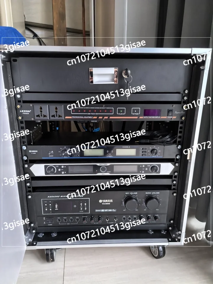 Simple Chassis, Mixing Console Rack, Aviation Box, 8U/12U Amplifier Cabinet, Home KTV Audio Equipment Cabinet