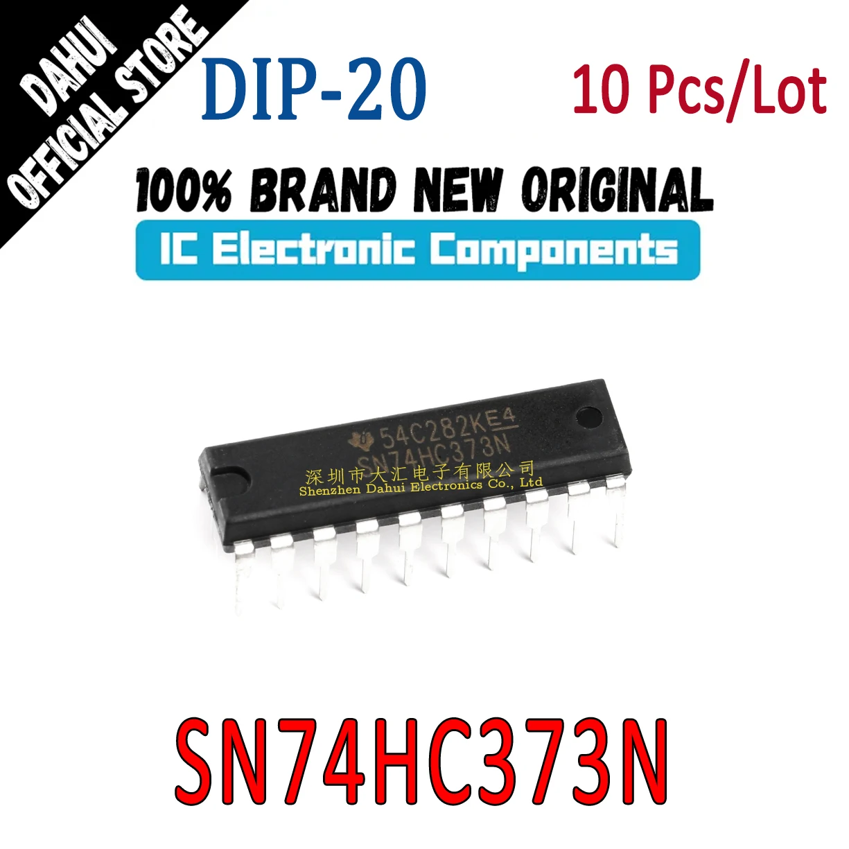 

10Pcs SN74HC373N 74HC373N DIP-20 chip IC New original
