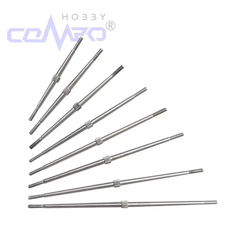 3 個 M3 アルミタイロッド標準/逆ネジタイプッシュロッドサーボリンケージ RC 飛行機モデル部品アクセサリー