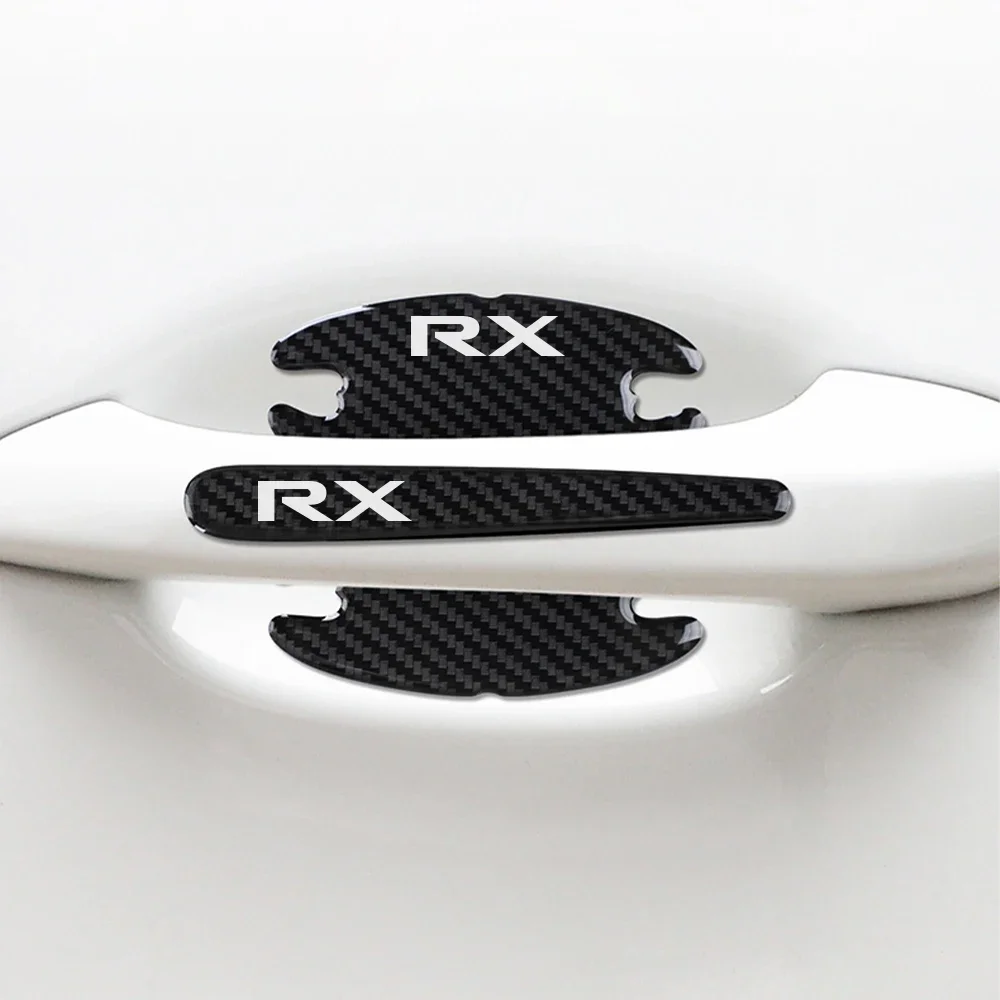

8Pcs Car Door Bowls Handle Protective Sticker Car Accessories For Lexus RX RX300 330 400h RX350 2003-2008 RX200t 350L 270 450h
