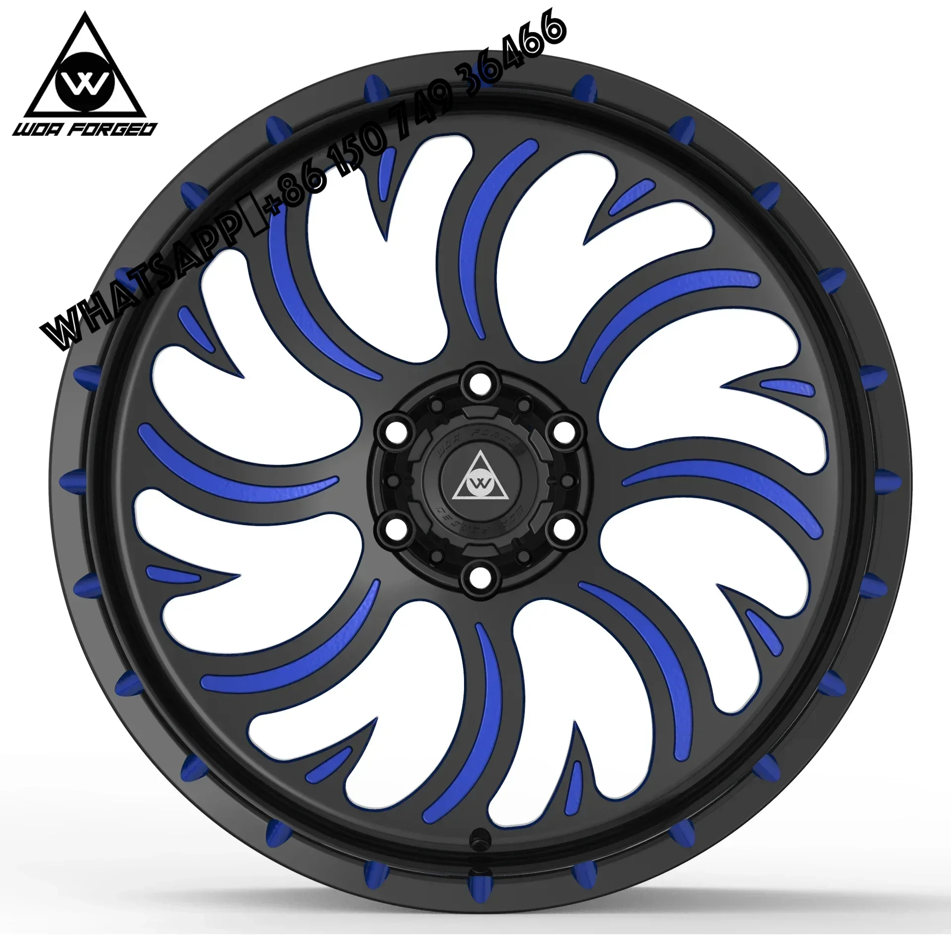 

6061-T6 Polish Deep Dish H Style Off Road Forged Rims 22x10 22x12 22x14 24x12 24x14 26 28 30 Inch Aluminum Customized 4x