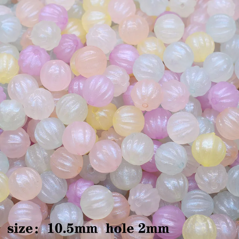 20/50pcs AB Candy Jelly Color Acrylic Beads Star Clover Round Loose Spacer Beads For Jewelry Making DIY Bracelet Necklace