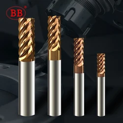 BB 6F Cutting End Mill DIY Tools Engraving Bit 4mm 6mm 8mm 10mm 12mm