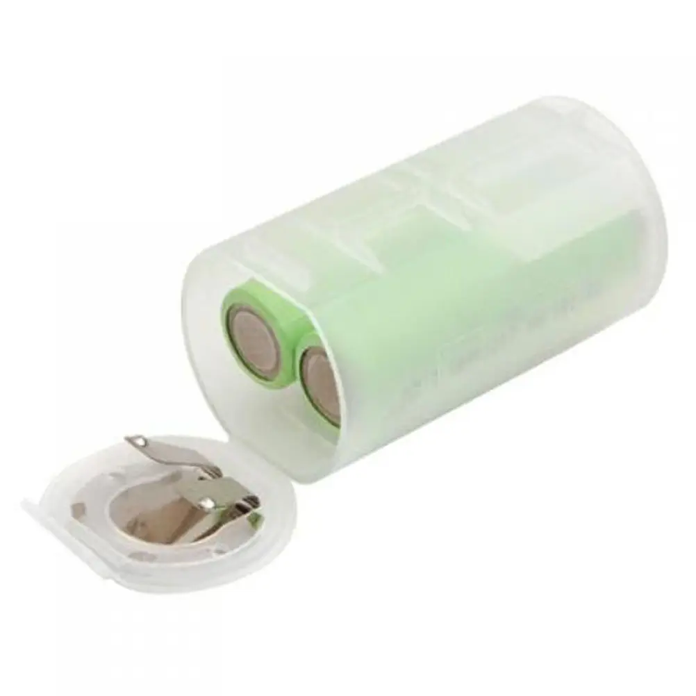 Battery Organizer Storage Case Box AA AAA Holder Halloween Christmas Office Worker Camp Seasoning Transparent Adapter Converter