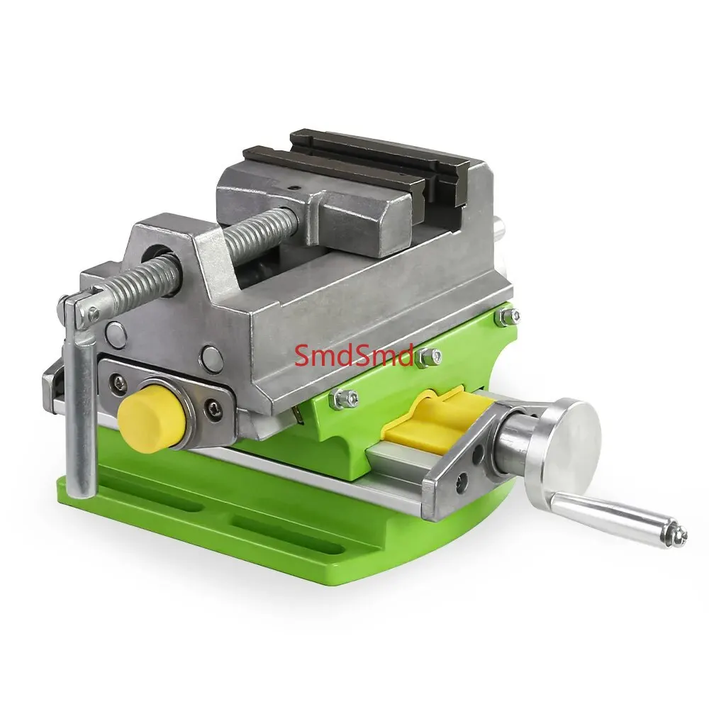 BG-6368 3-inch Cross-Sliding Vise with Compound Slide for Mill and Drill Press,Cross Slide Drill Press Vise