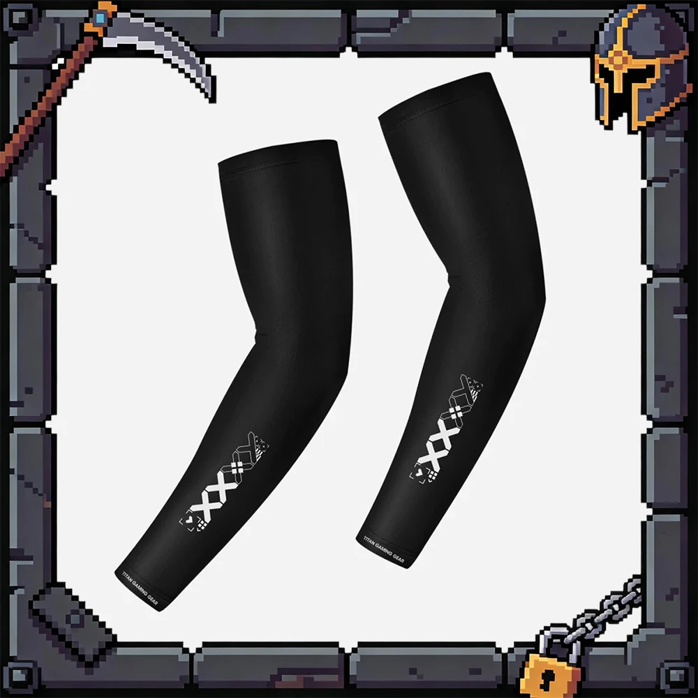 TitanNation FPS E-sports Special Ice Sleeves Adopt High Elastic Breathable Silky Fabric High Elasticity E-sports Ice Sleeve Gift