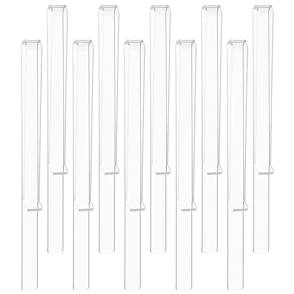 

5 Pairs Music Stand Clip Acrylic Singing Piano Score of 10 Pieces (pj1226 Clip) Page Holder Sheet Wind Book Clear Clips