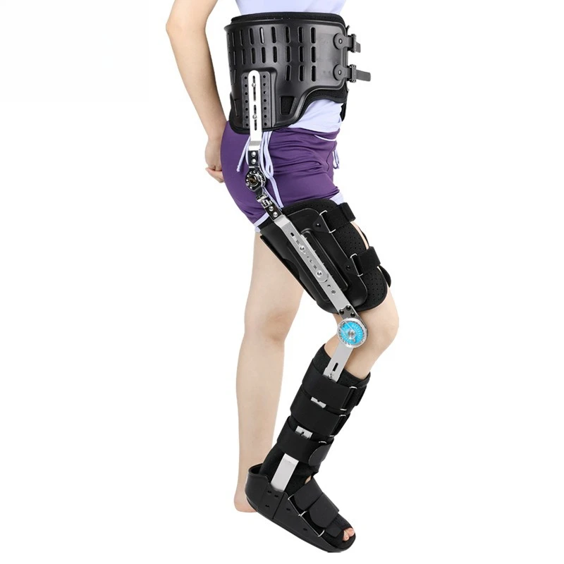 Adjustable Hip Brace for Adults Hip Orthosis Support Stabilizer Post Op Immobilizer Fixator