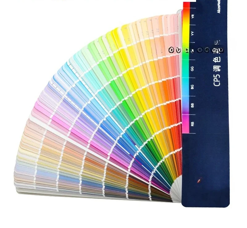 Новая версия цветной карты Dulux CP5, краска, латексная краска, наружное украшение интерьера, здание, тысяча цветов, карта