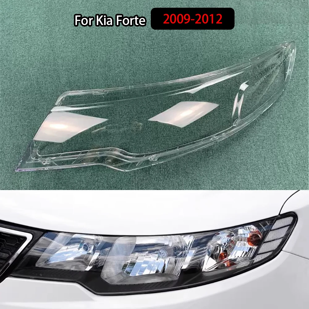 

Headlight Cover Shade Headlamp Shell Transparent For Kia Forte 2009-2012 Lampshade Lens Auto Replacement Parts