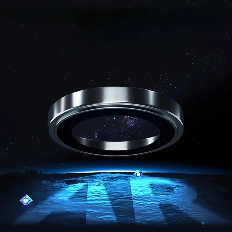 حلقة عدسة الكاميرا AR+AF زجاجية لهاتف آيفون 15 16 17 برو ماكس 16 برو 15 بلس واقي شاشة العدسة زجاج مقوى