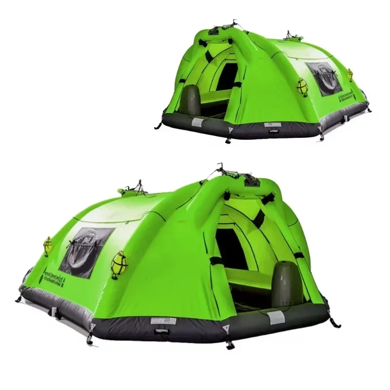 Inflatable Shoal Floating Tent Camping Inflatable Raft Water Shoal Pool Tent