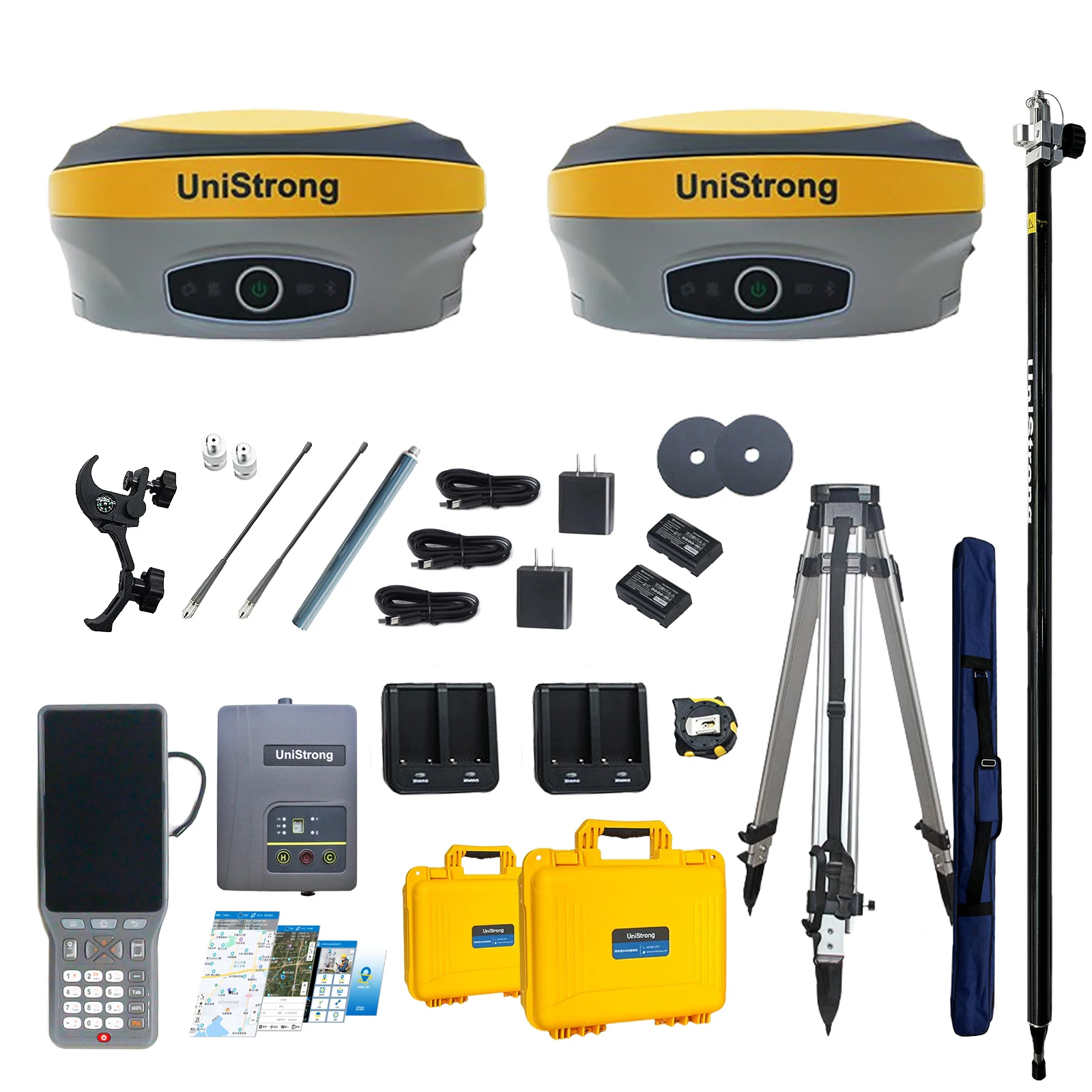 Unistrong G970II Pro Base and Rover Rtk Gps With 4G Module EG25 Communication Module Land Surveying Gnss RTK