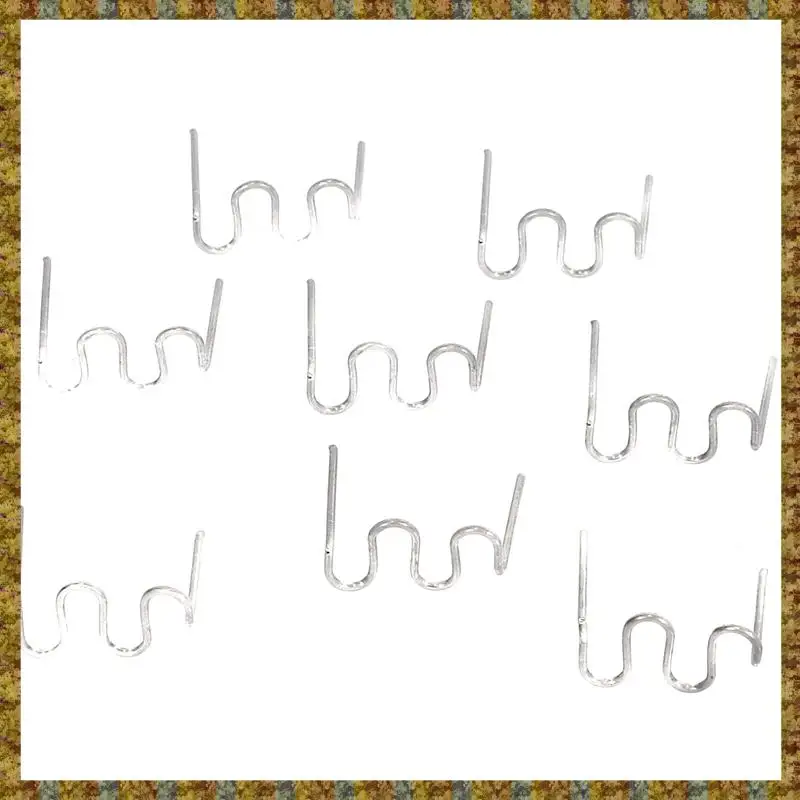 Varillas de soldadura de F-F, máquina de reparación de grapas calientes, soldadura de plástico, grapadora caliente, reparación de parachoques de coche, grapas onduladas precortadas de 0,8 Mm