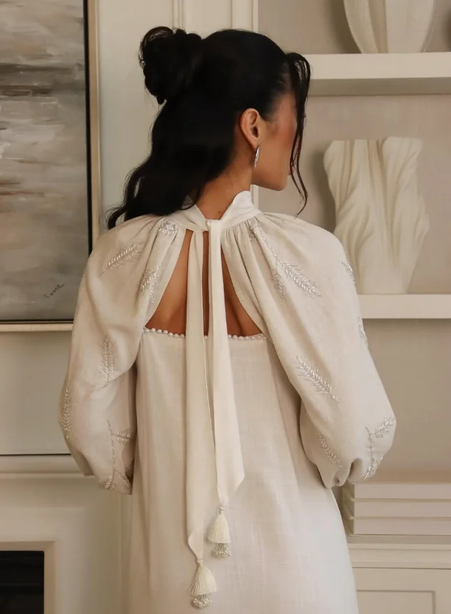 فساتين سهرة مخصصة عالية الجودة بدون حمالات بطول الكاحل مطرز باللون الأبيض للحفلات الراقصة Abiye Uzun Elbise Modelleri Fساتين Sheer