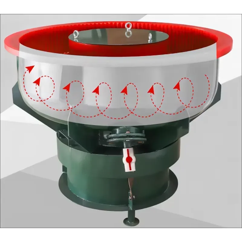 Grinding Buffing Tumbling Vibratory Metal Finishing Polishing Machine