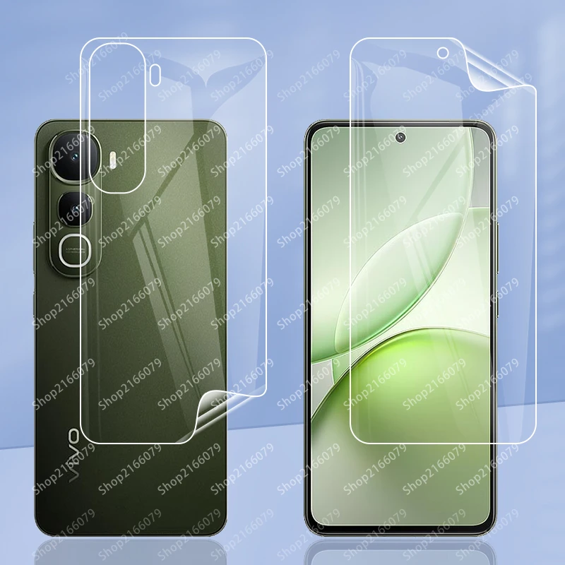 

Для vivo Y400 Pro 5G прозрачная/матовая гидрогелевая защитная пленка с защитой от отпечатков пальцев, мягкая защитная пленка для экрана