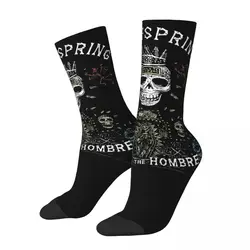 Cool The Offspring Ethereal Nocturne Basketball Socks Polyester Crew Socks for Women Men Breathable