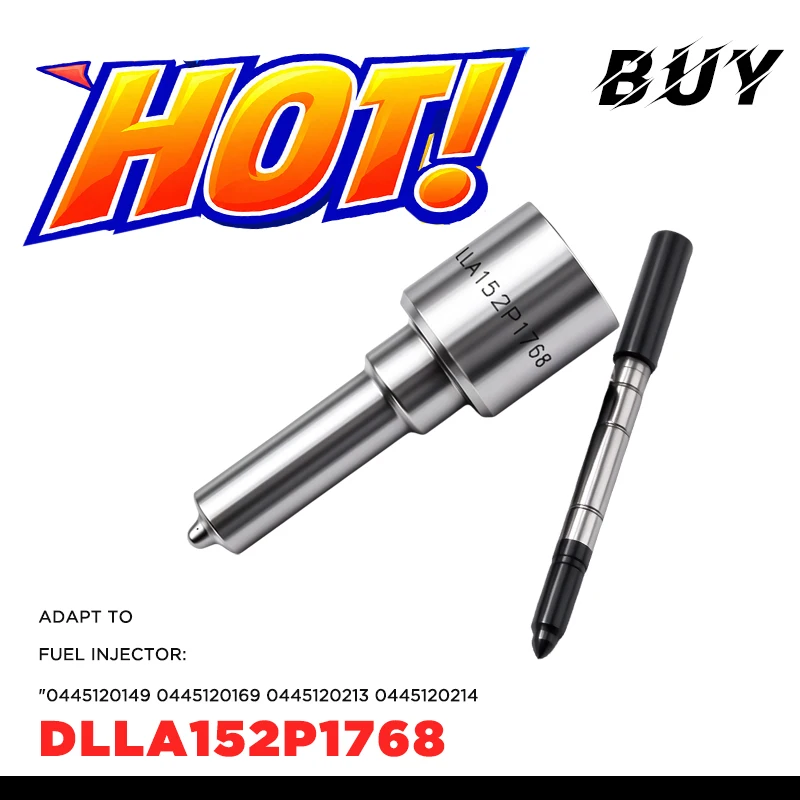 New DLLA152P1768 Common Rail Nozzle,Fit For Diesel Injector 0445120213 04451202141, Repair Replacement Accessory.LI2830