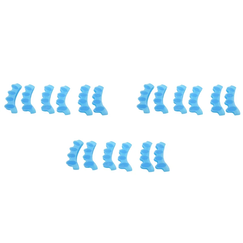 Corretor de A99G-18X, separador de dedos dos pés, protetores de alívio de gangue, novo material, alisador de dedo do pé de martelo de gel, espaçadores de dedos