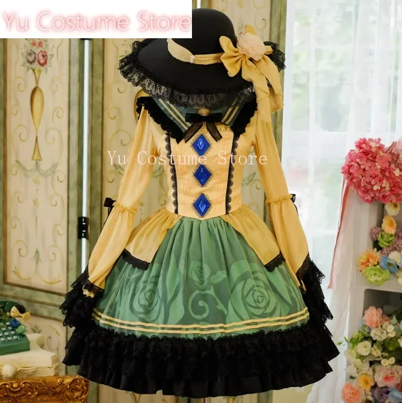 Touhou Project Komeiji Koishi Tailor Dress Cosplay Costume Cos Game Anime Party Uniform Hallowen Play Role Clothes Clothing