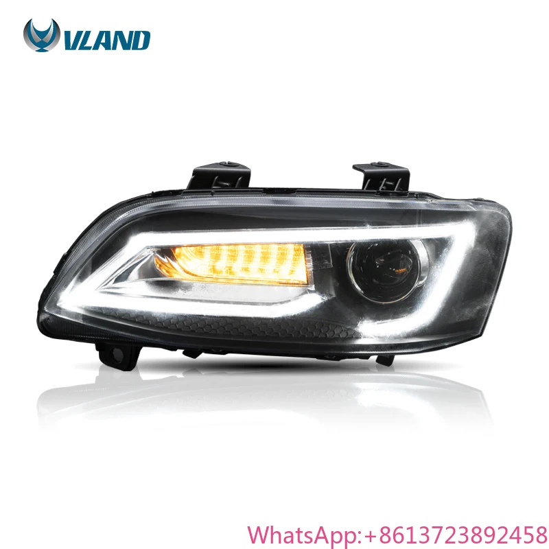 

VLAND Factory Full LED Headlights With Dynamic Turn Signal Car Head Light Assembly 2006-2013 Front Lamp for Holden Commodore VE
