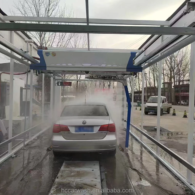 YG Customized Intelligent Touchless Automatic Car Wash Equipment 360 Cleaning Brushless System For Commercial Wash Station Use