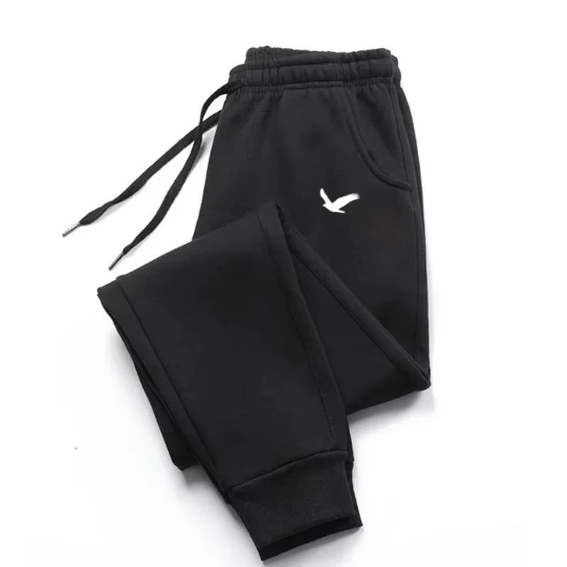 New Print Men's Sweatpants High Quality Street Style Casual Fleece Pants Sports Jogger Pants Soft Comfortable All-Match Trousers
