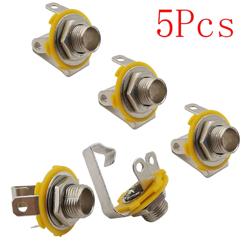 5Pcs/lot Metal 6.35mm1/4