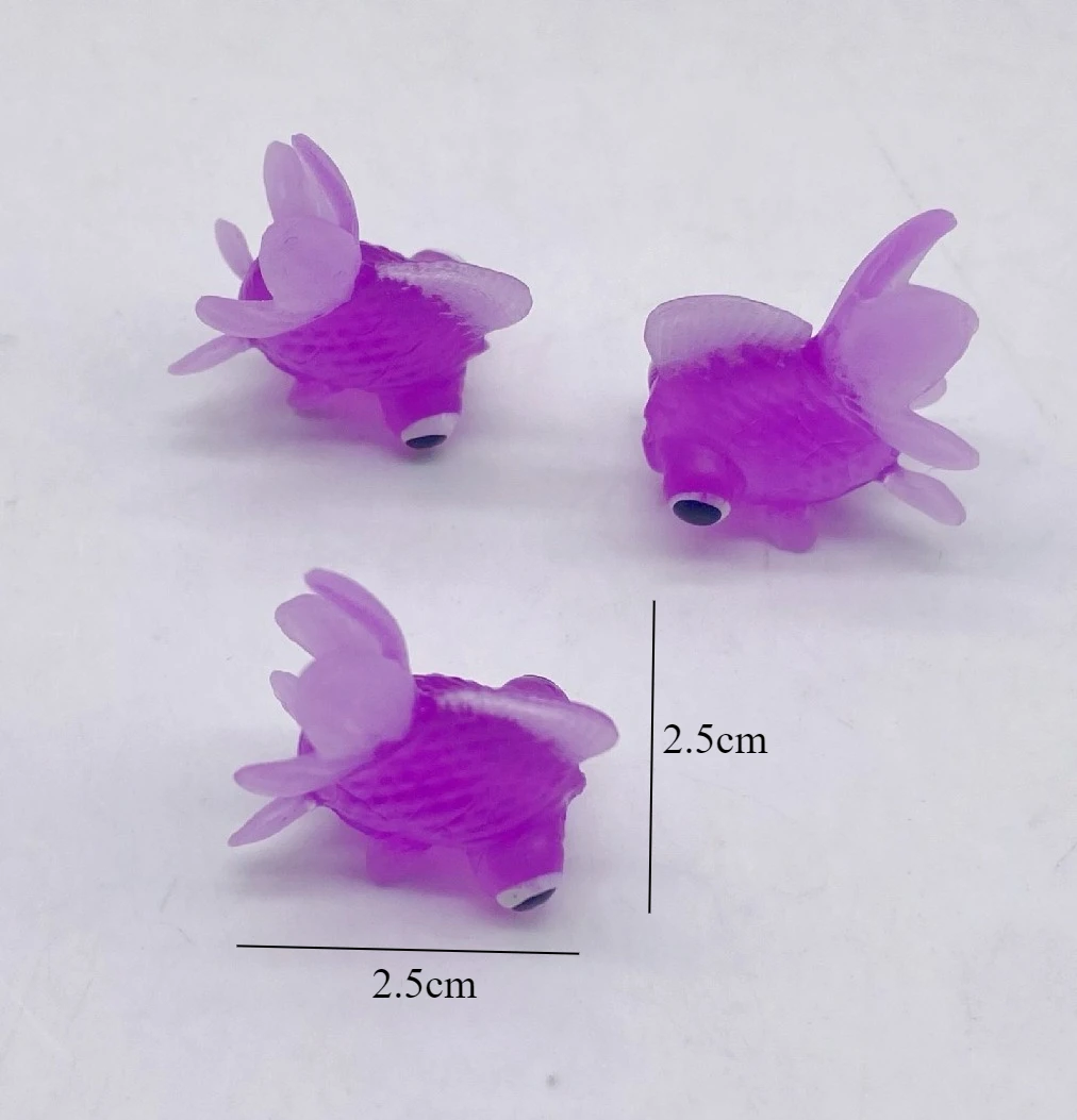 Kinder Badewanne Schwimmen Schwimmende Simulation Goldfisch Modell Weiche Gummi Marine Leben Wasser Puzzle Eltern-kind-Spielzeug Geschenk – Detail 10
