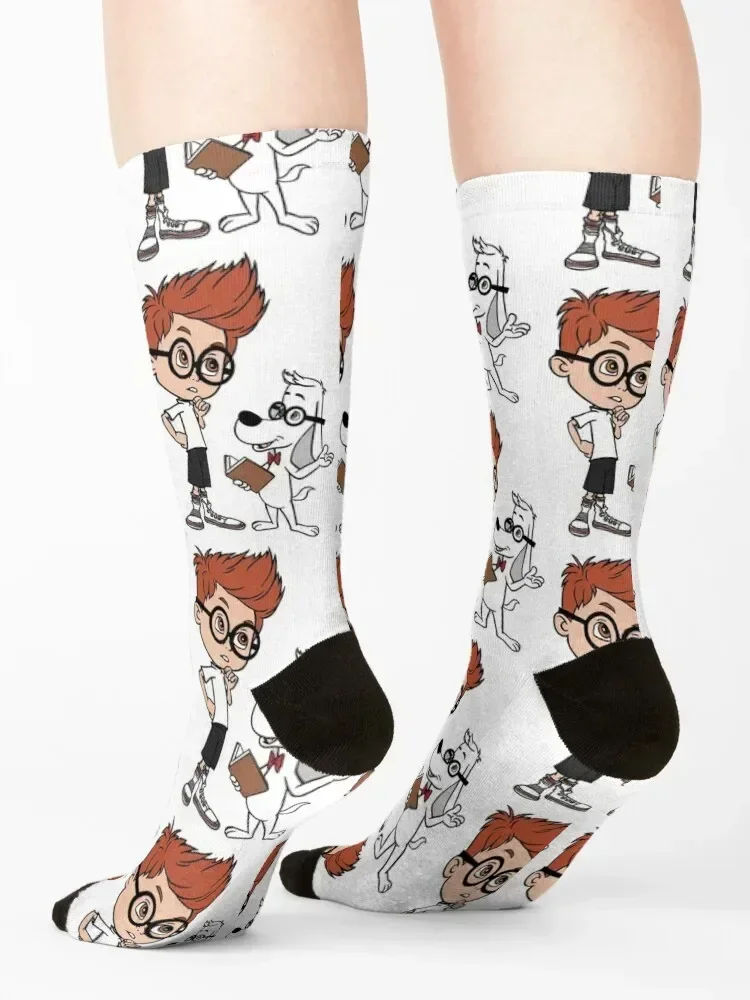 mr peabody and sherman, Socks gym designer brand football snow Male Socks Women's