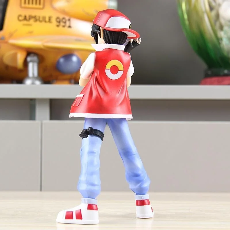 Anime nuevo Ash Ketchum Trainer figura escena colección Aciton figura lindo modelo Pvc niños muñeca decoración niños juguetes regalos