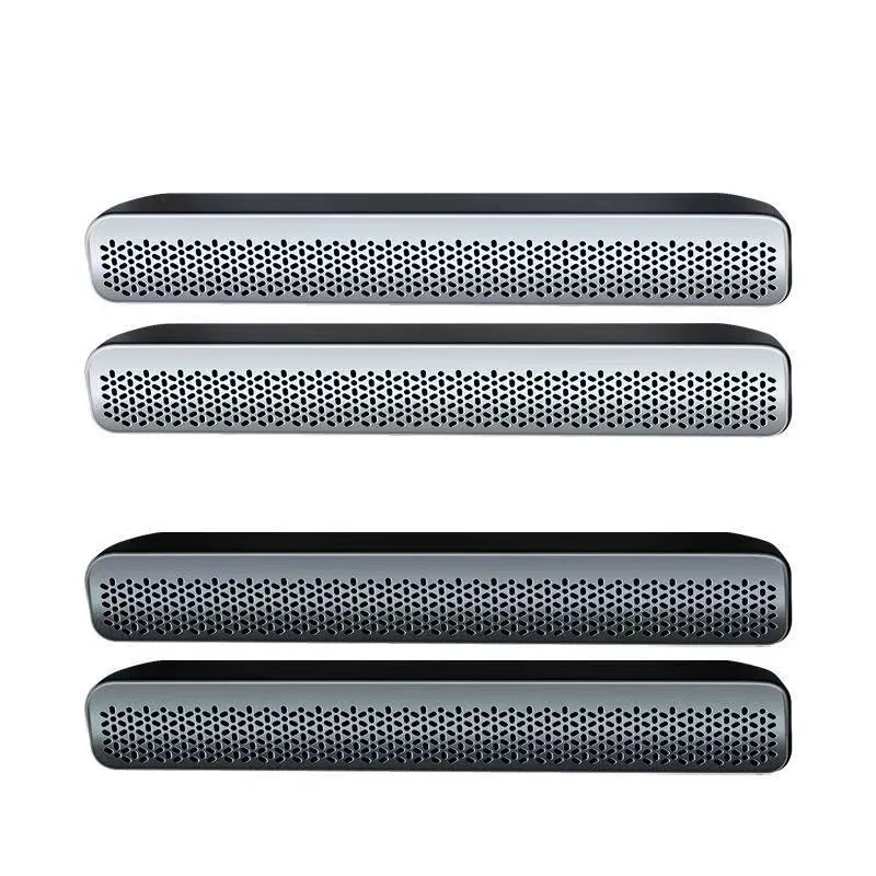 LHD RHD لتويوتا RAV4 RAV 4 2019-2021 2022 2023 2024 الفولاذ المقاوم للصدأ تكييف الهواء تنفيس الغبار حامي المخرج غطاء الكسوة