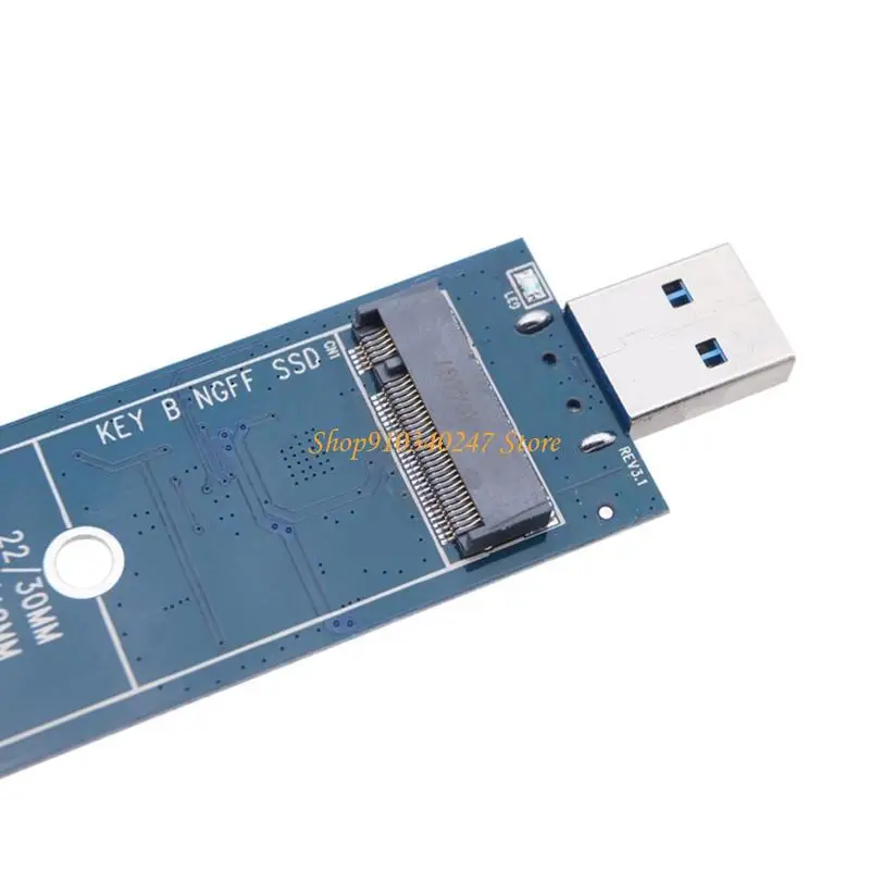 Q22A لـ M.2 NGFF-SATA SSD إلى USB3.0 محول محول قارئ SSD الخارجي 2280 2260 2242 2230 مع مفتاح B/لـ KE