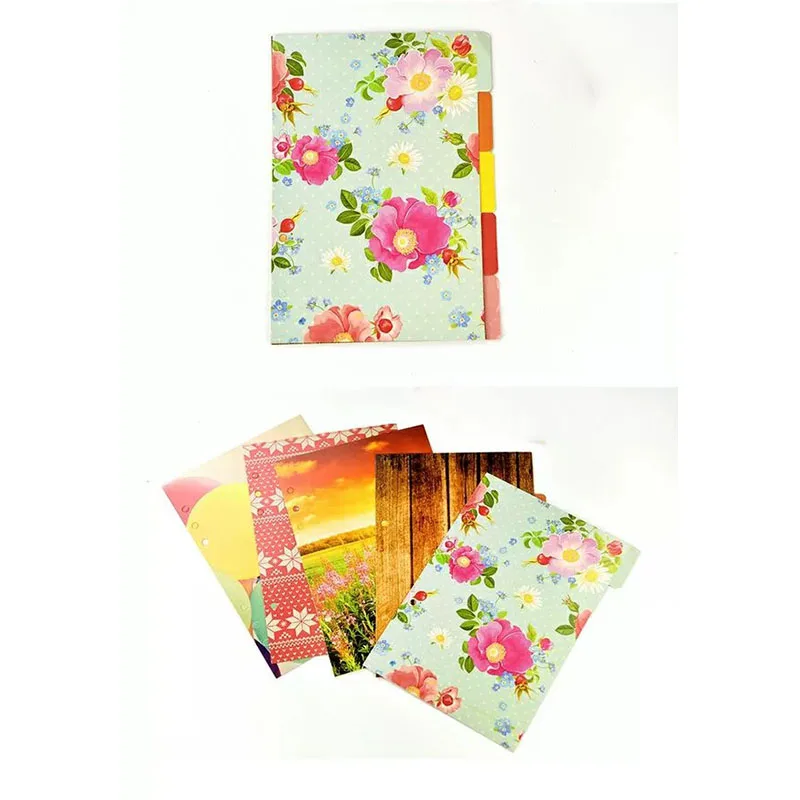 2 Packs Planner Dividers Paper Separator Pages