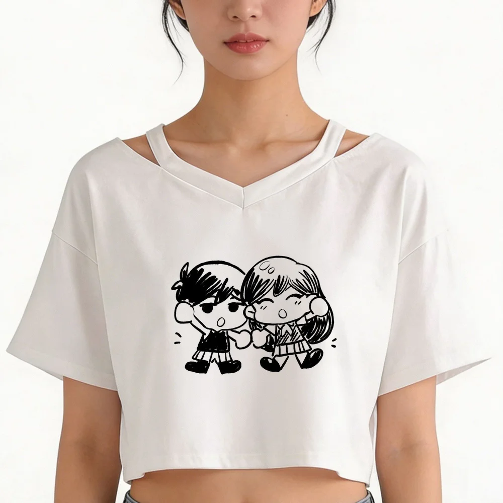 Omori cropped top ladies manga party cute gyaru clearance sales t shirt streetwear clearance sales party