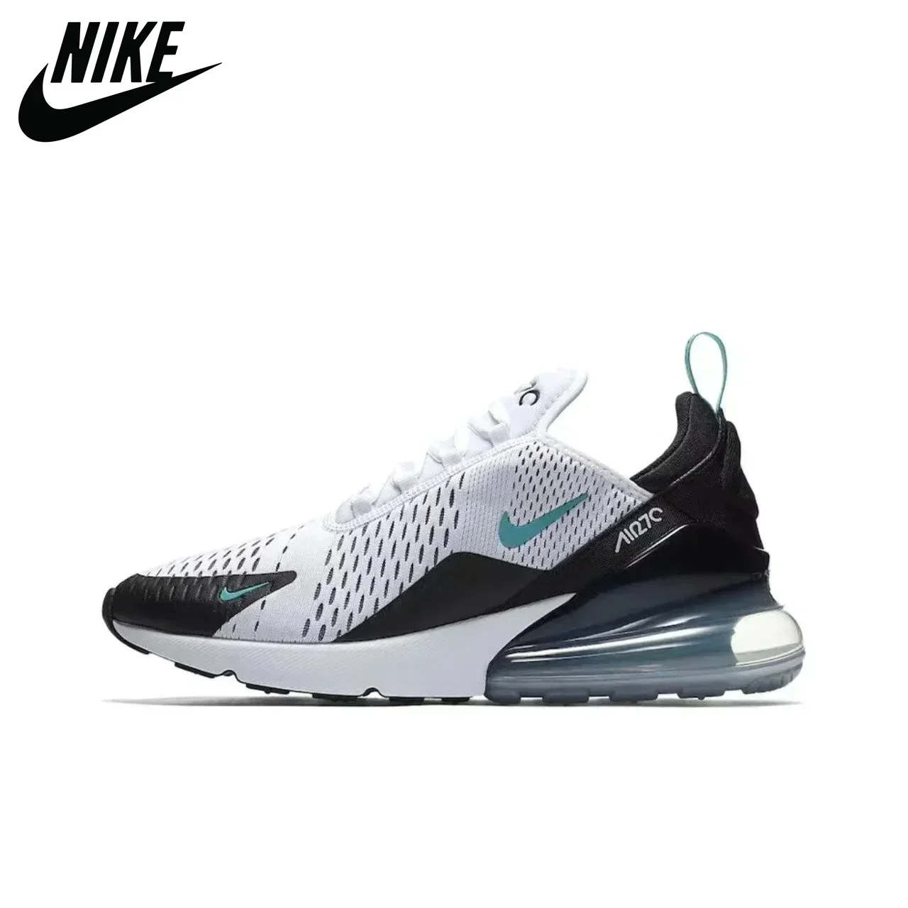 Nike Air Max 270 Men's and Women's Wear-resistant Air Cushion Cushioning, Fashion,Breathable,Comfortable Sports Running Shoes