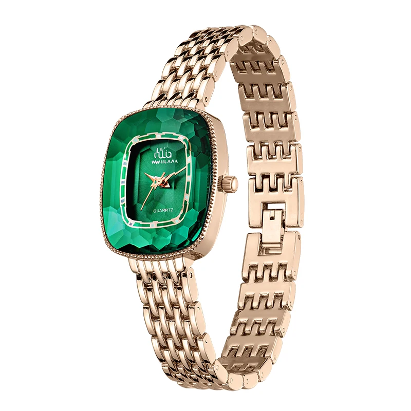 WIILAA Women Quartz Watch Creative Unique Ladies Wrist Watch For Montre Femme 2023 Female Clock relogio feminino Luxury Brand