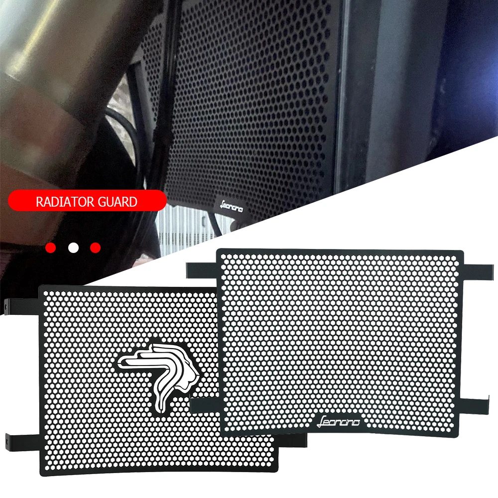 

LEONCINO 800 Motorcycle Accessories Radiator Grille Cover Guard Protection For Benelli Leoncino 800 2020 2021 2022 2023 2024