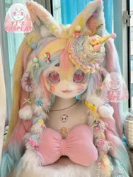 Furry Head Customized Fursuit Cosplay Kigurumi Fursuit Handmade Kigurumi Head Furry Custom Role Play Headsets Beast