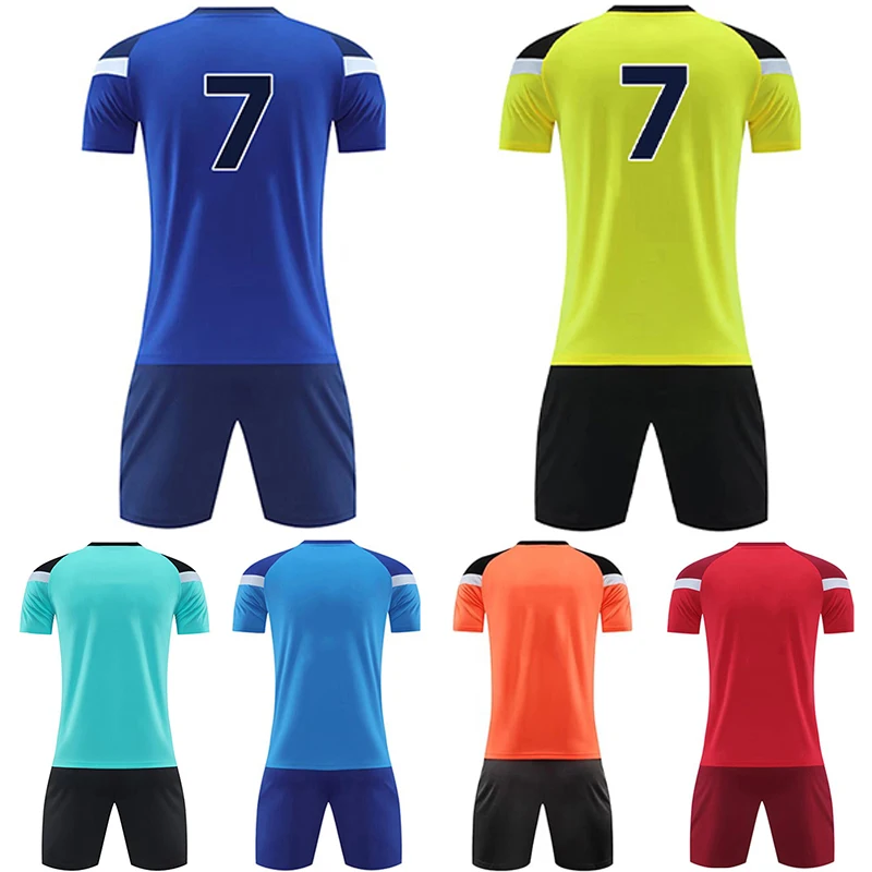 Child Football Jersey tracksuit Boys Girl Soccer Sports Uniforms Kids Play Ball Sportswear Kits