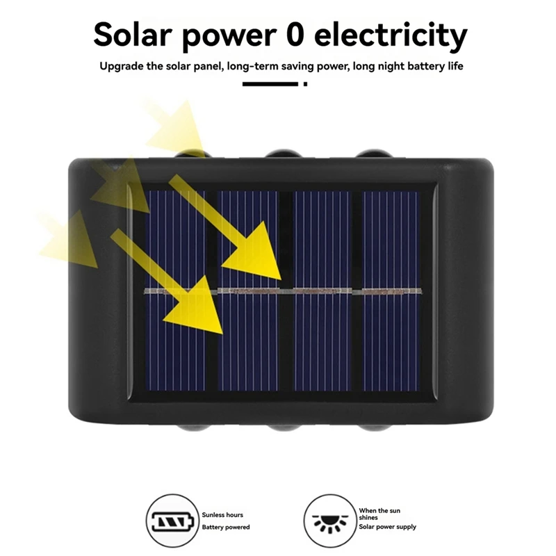 Solar Wall Light Outdoor Wall Light Solar Wall Light Exterior Wall Light Decorative Lamp