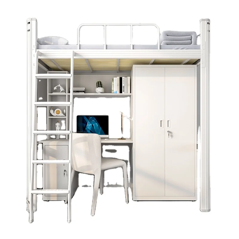 The Latest Design Multi Function Steel Bunk Beds with Locker for Apartment and School